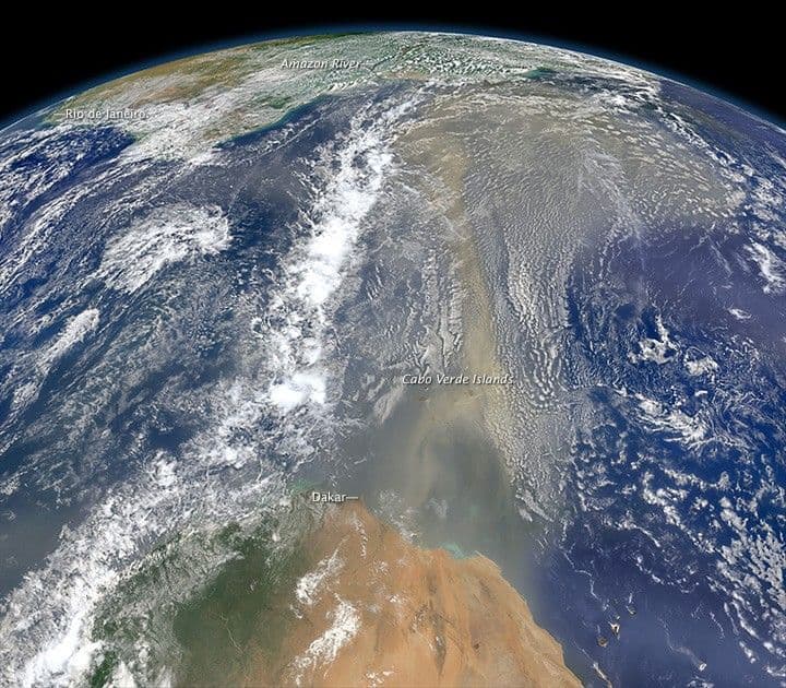 Saharan Dust on the Move
