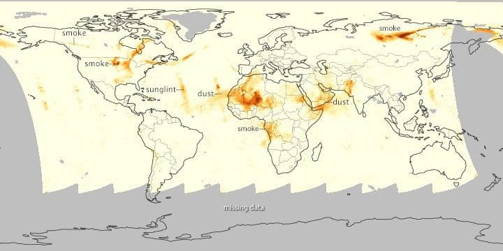 Tracing Aerosols to their Smoky and Sandy Sources