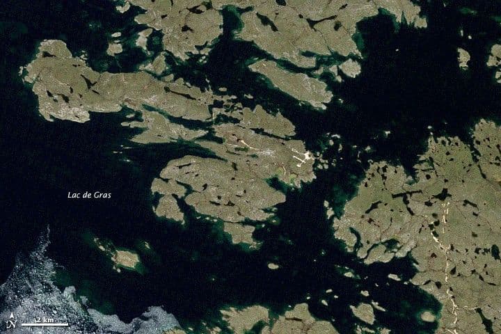 Diamonds in the Sub-Arctic Rough