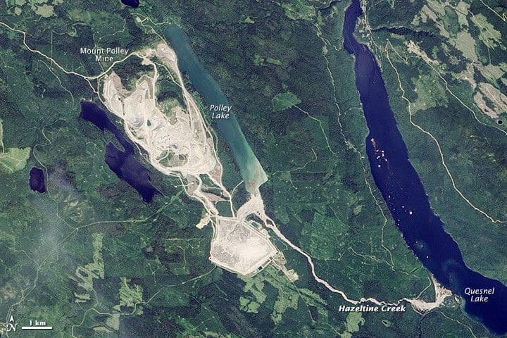 Dam Breach at Mount Polley Mine in British Columbia