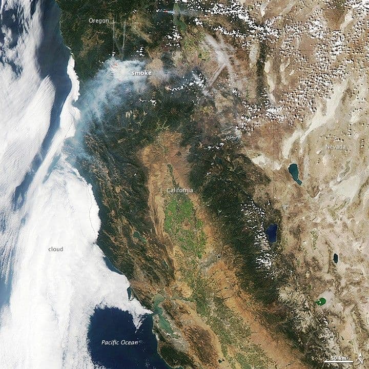 Fires in California