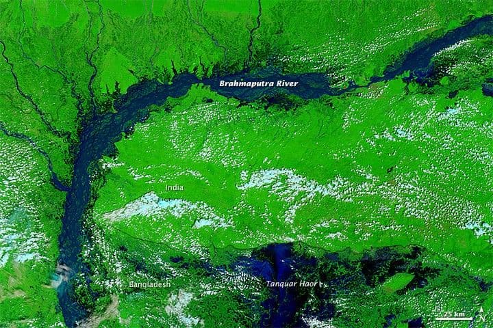 Flooding in Bangladesh and India