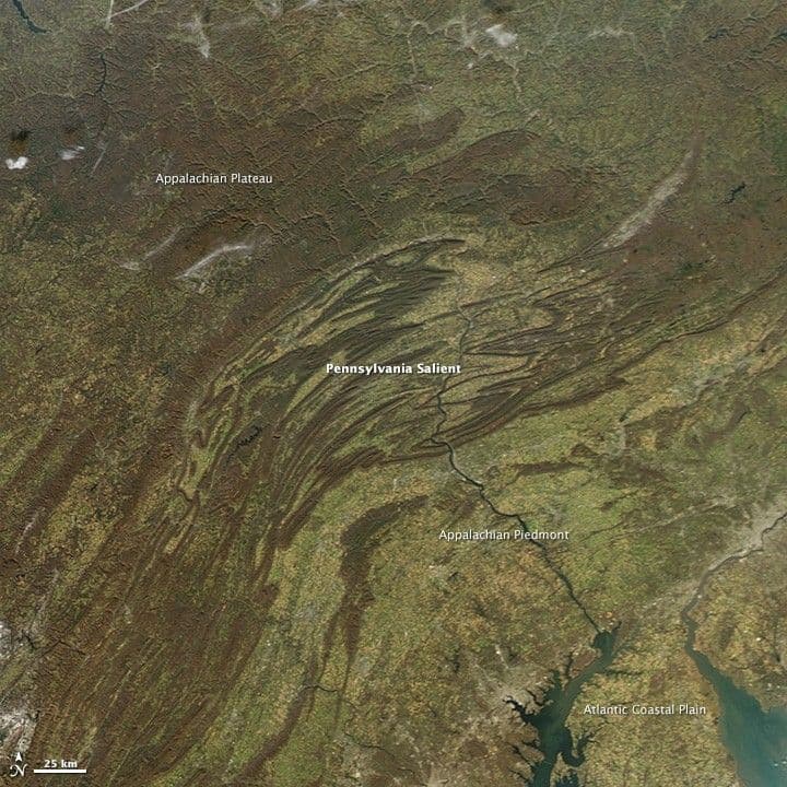 Below the Bend in the Appalachians