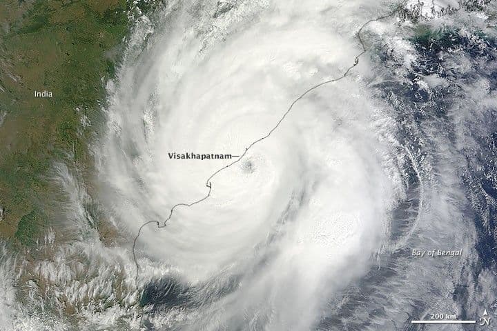Hudhud: Another Damaging Bay of Bengal Storm