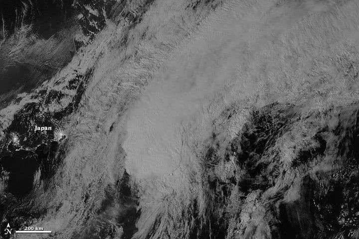 Storm Aimed for Aleutian Islands