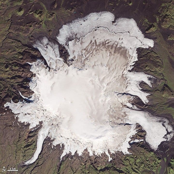 Mýrdalsjökull Then and Now