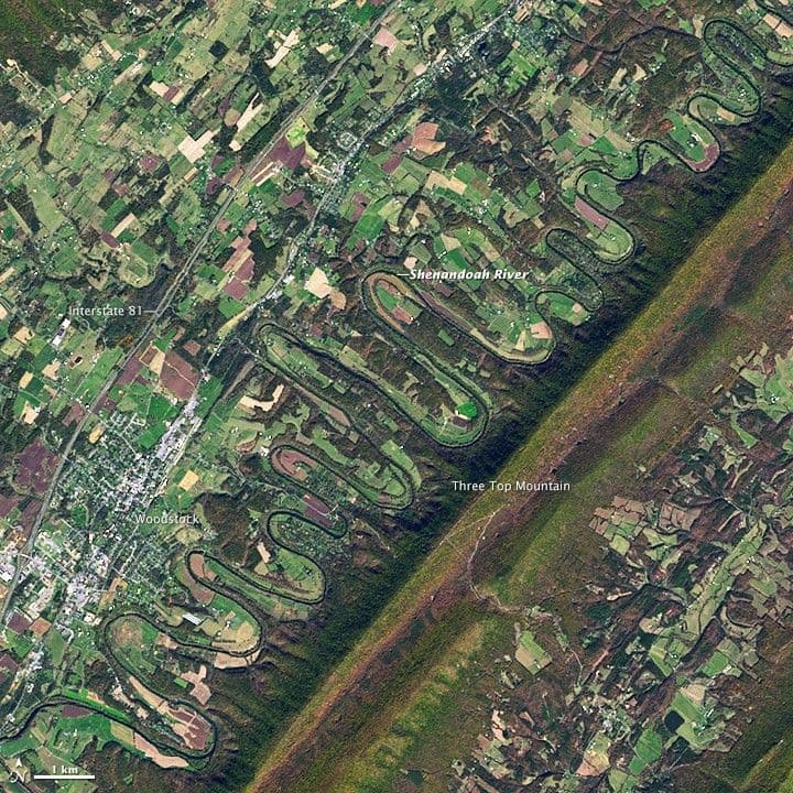 The Sinuous Shenandoah