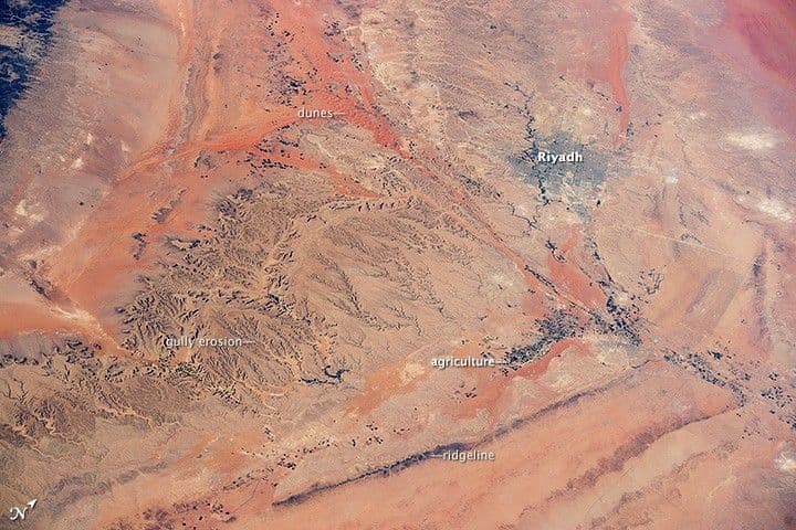 Central Saudi Arabia: Riyadh and dunes