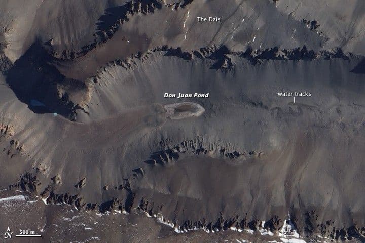 Saltiest Pond on Earth