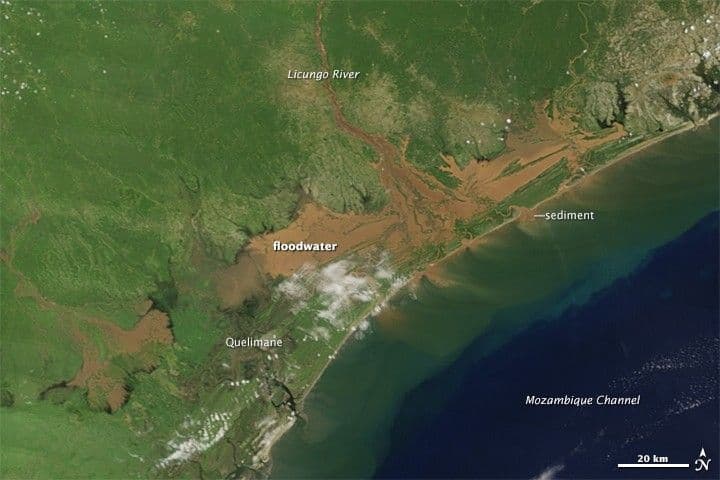 Flooding in Mozambique
