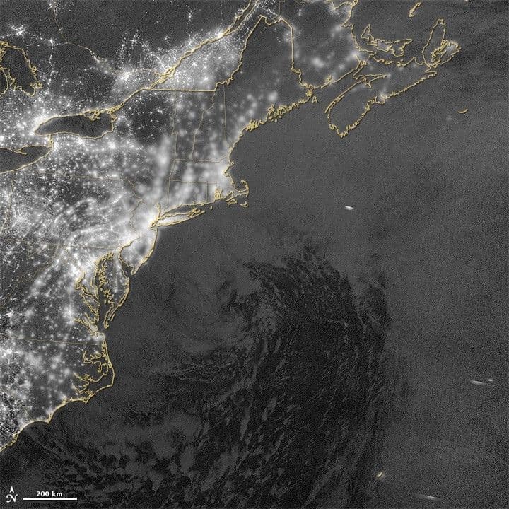 Nor’easter Pounds New England