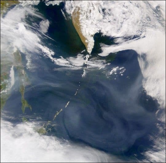 Smoke from Eastern Russia
