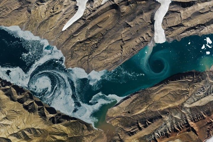 Cañon Fiord’s Whirling Waters