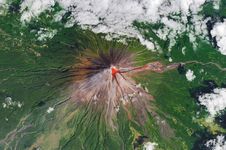 Eruption at Mayon