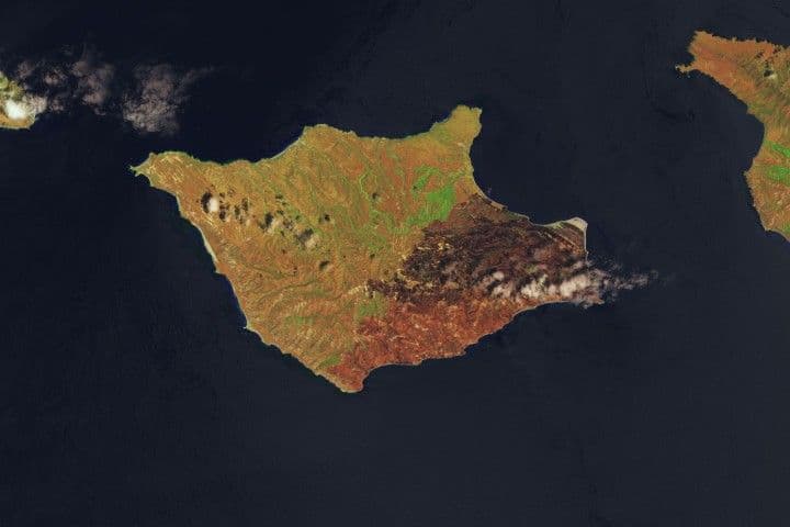 Fire’s Footprint on Santa Rosa Island