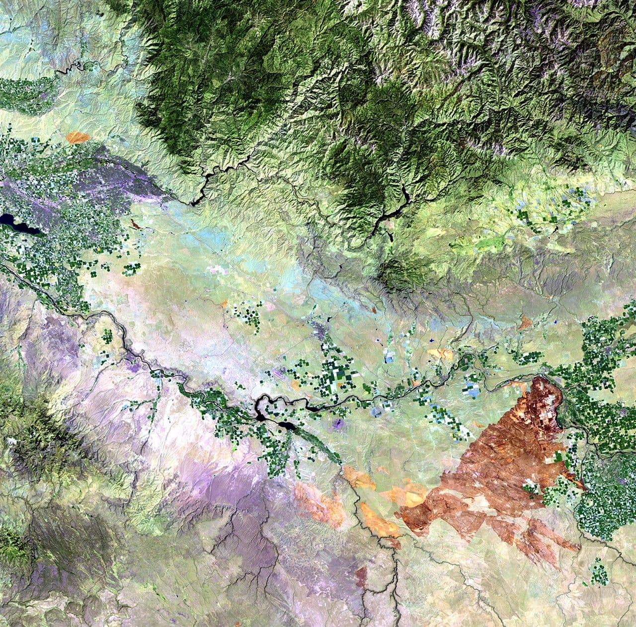 Long Butte fire, Idaho