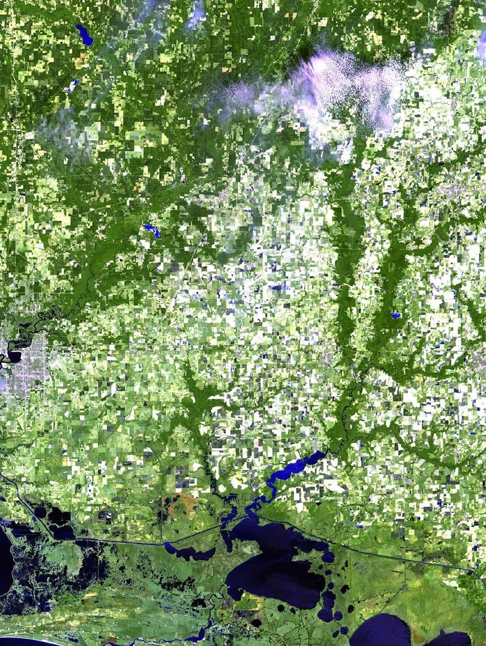 Tropical Depression Lee landfall, Louisiana