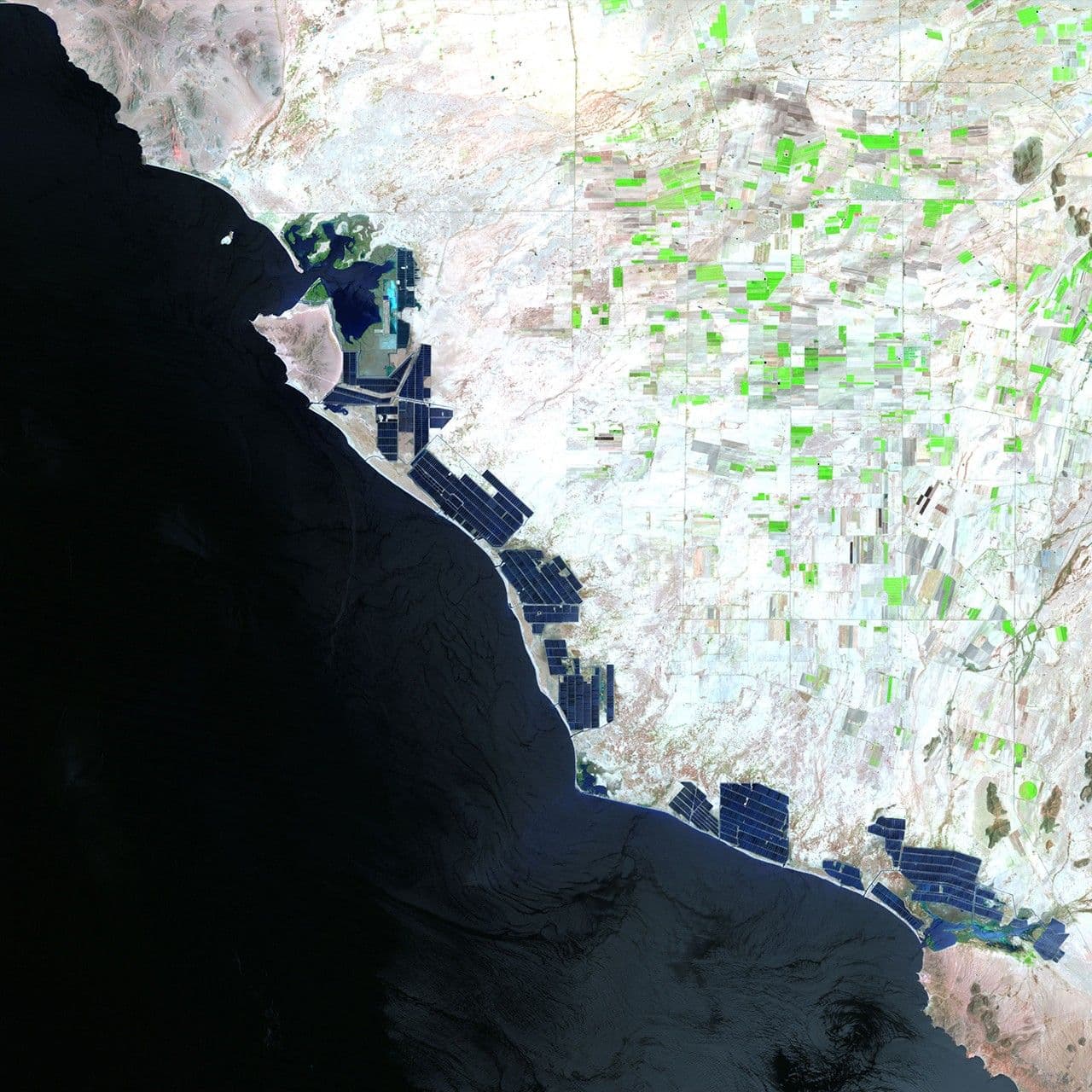 Coastal change in Sonora, Mexico