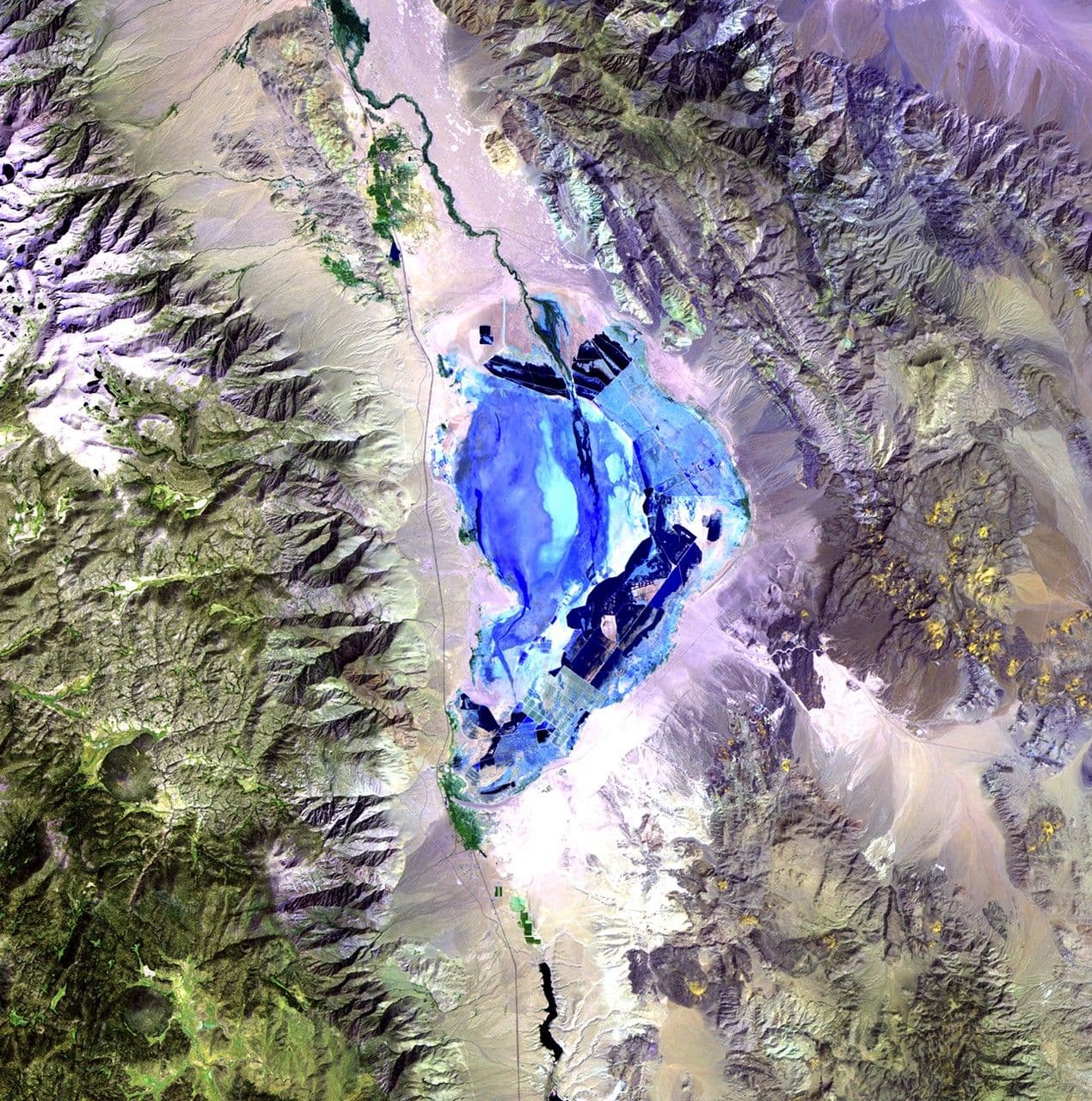 Owens Lake degradation, California