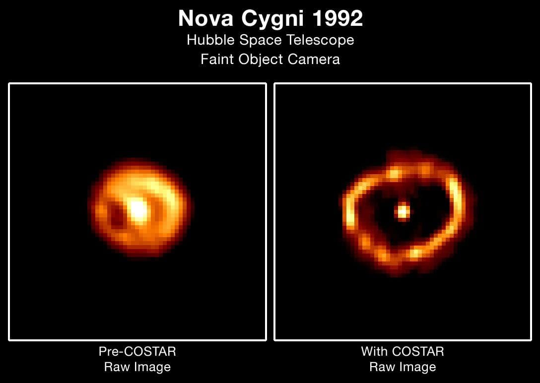 Hubble Sees Changes in Gas Shell around Nova Cygni 1992