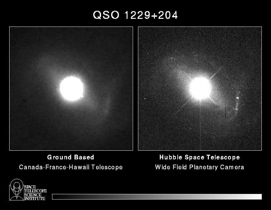 Hubble Resolves Quasars’ Host Galaxies