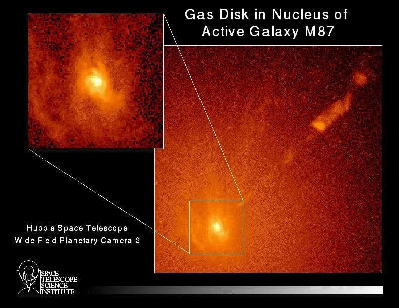 Hubble Confirms Existence of Massive Black Hole at Heart of Active Galaxy