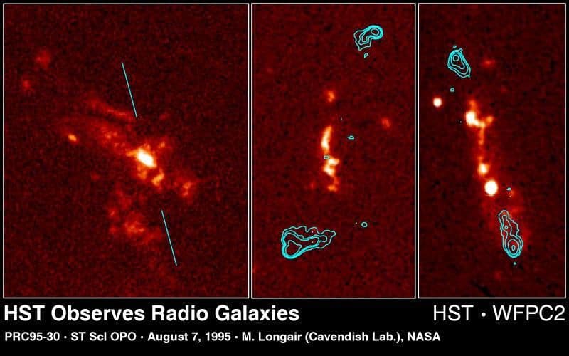 Hubble Uncovers Surprisingly Complex Structures in Radio Galaxies