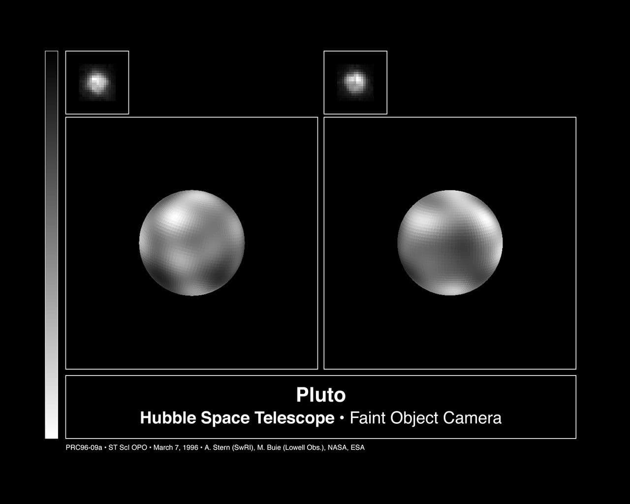 Hubble Reveals Surface of Pluto for First Time