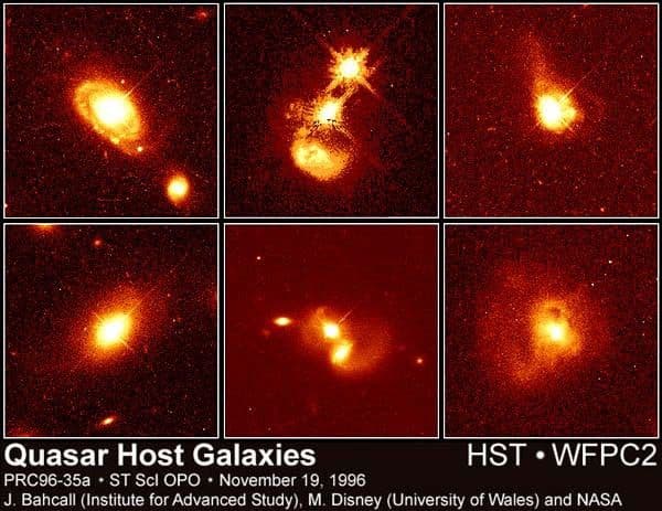 Hubble Surveys the “Homes” of Quasars