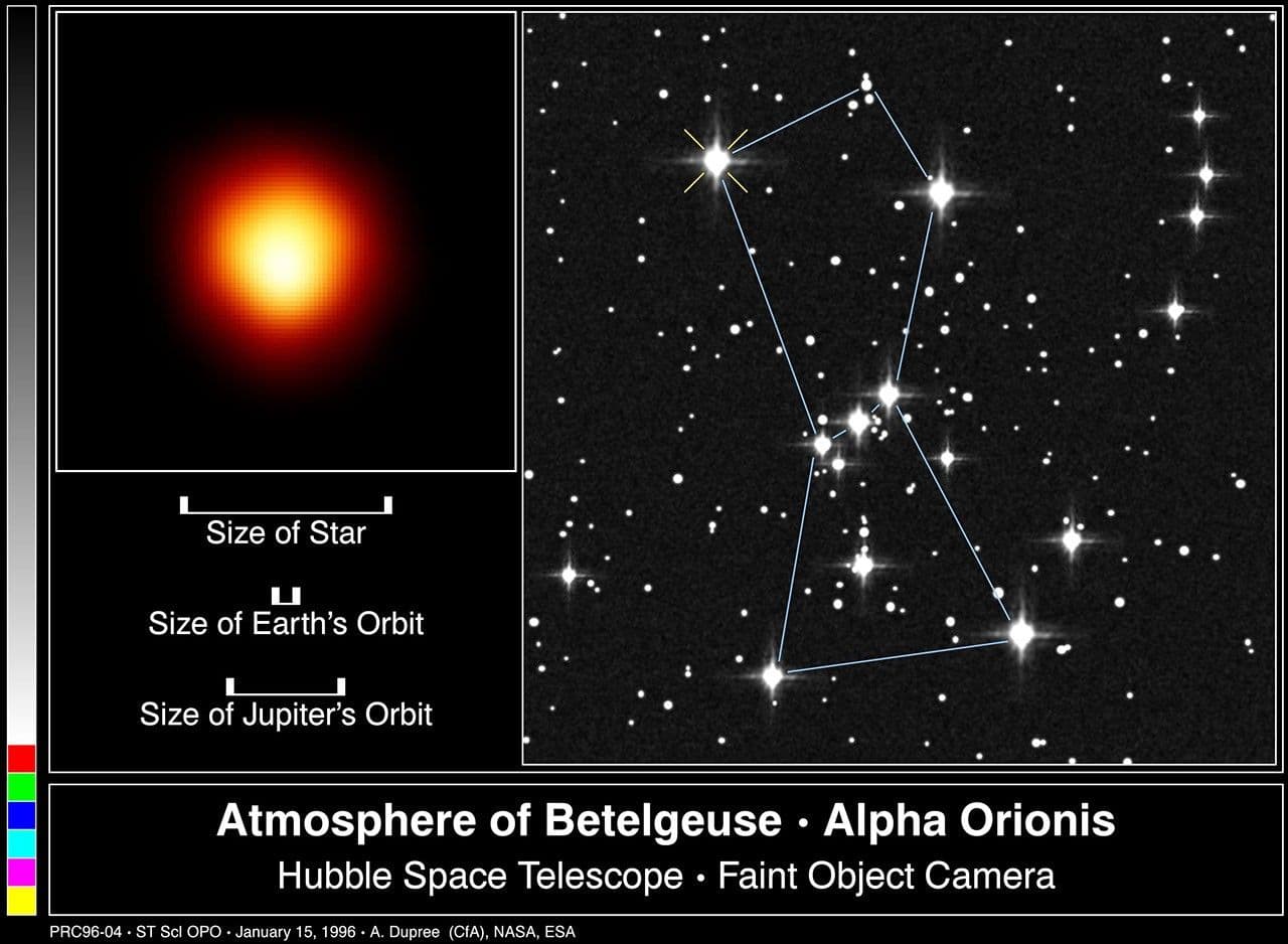 Hubble Space Telescope Captures First Direct Image of a Star