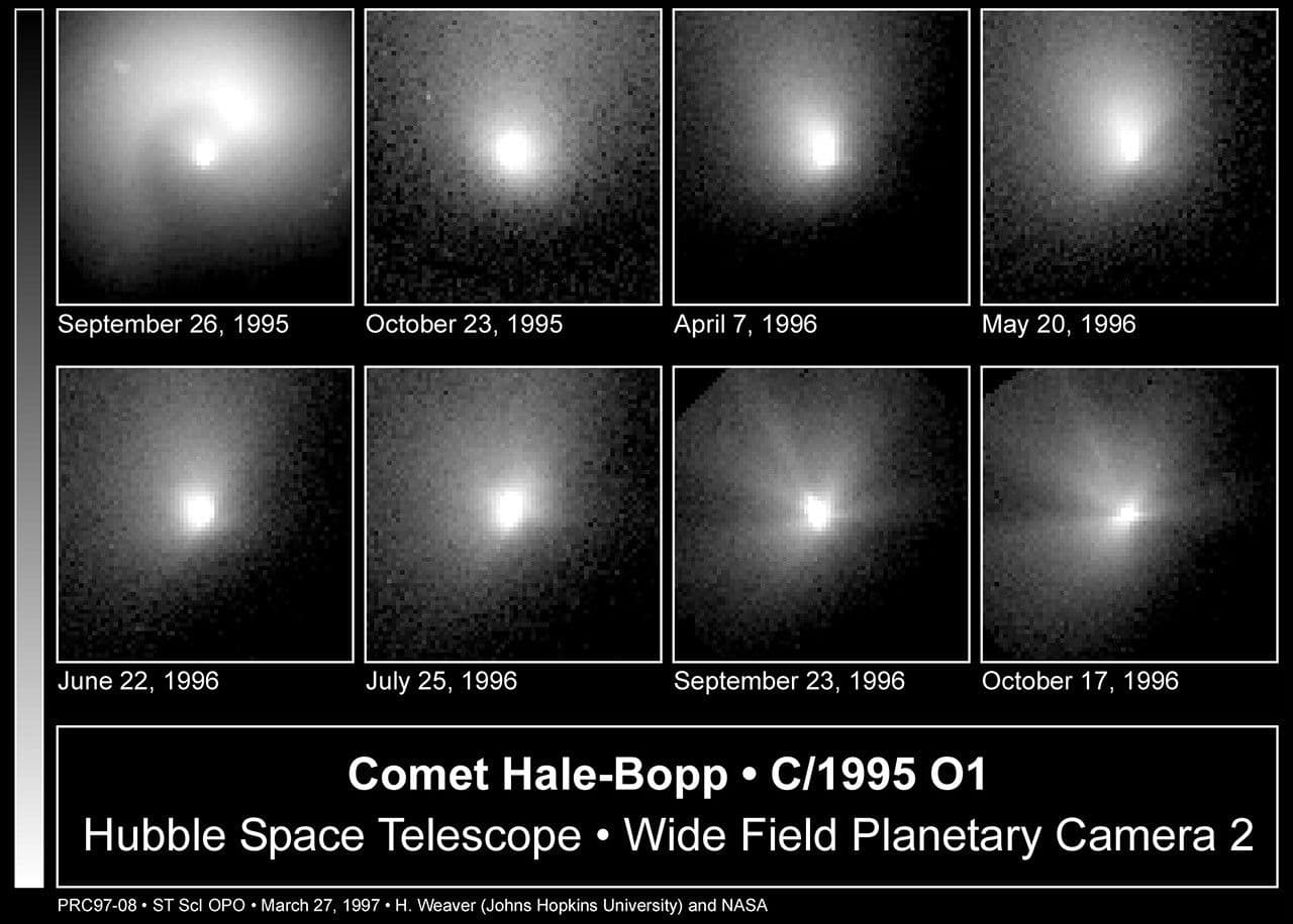 Hale-Bopp Observations with Hubble and IUE Surprise Astronomers