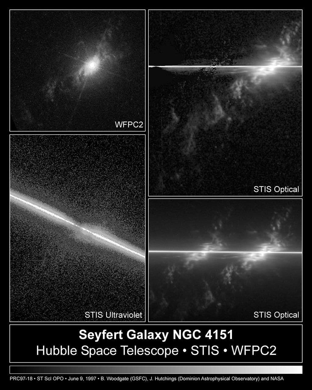Fireworks Near a Black Hole in the Core of Seyfert Galaxy NGC 4151