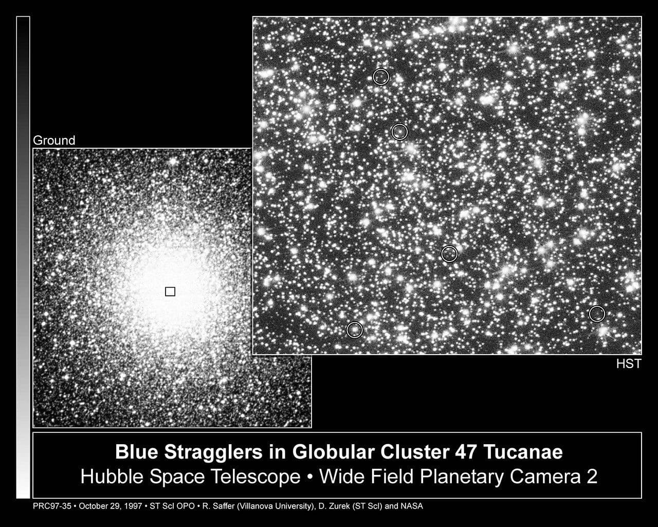 Hubble Catches Up with a Blue Straggler Star