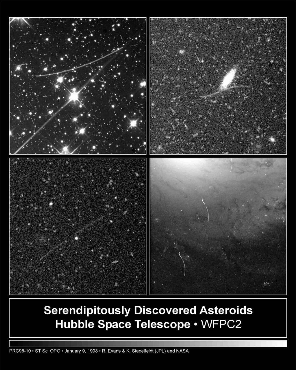 Astronomers Track Down Asteroids in Hubble Archive