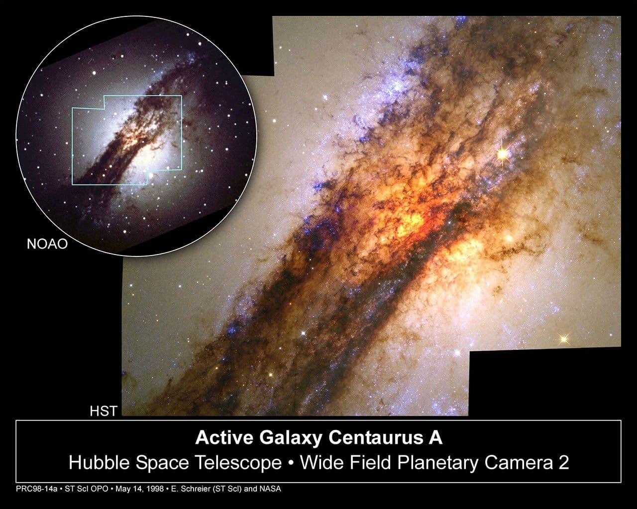 Hubble Provides Multiple Views of How to Feed a Black Hole