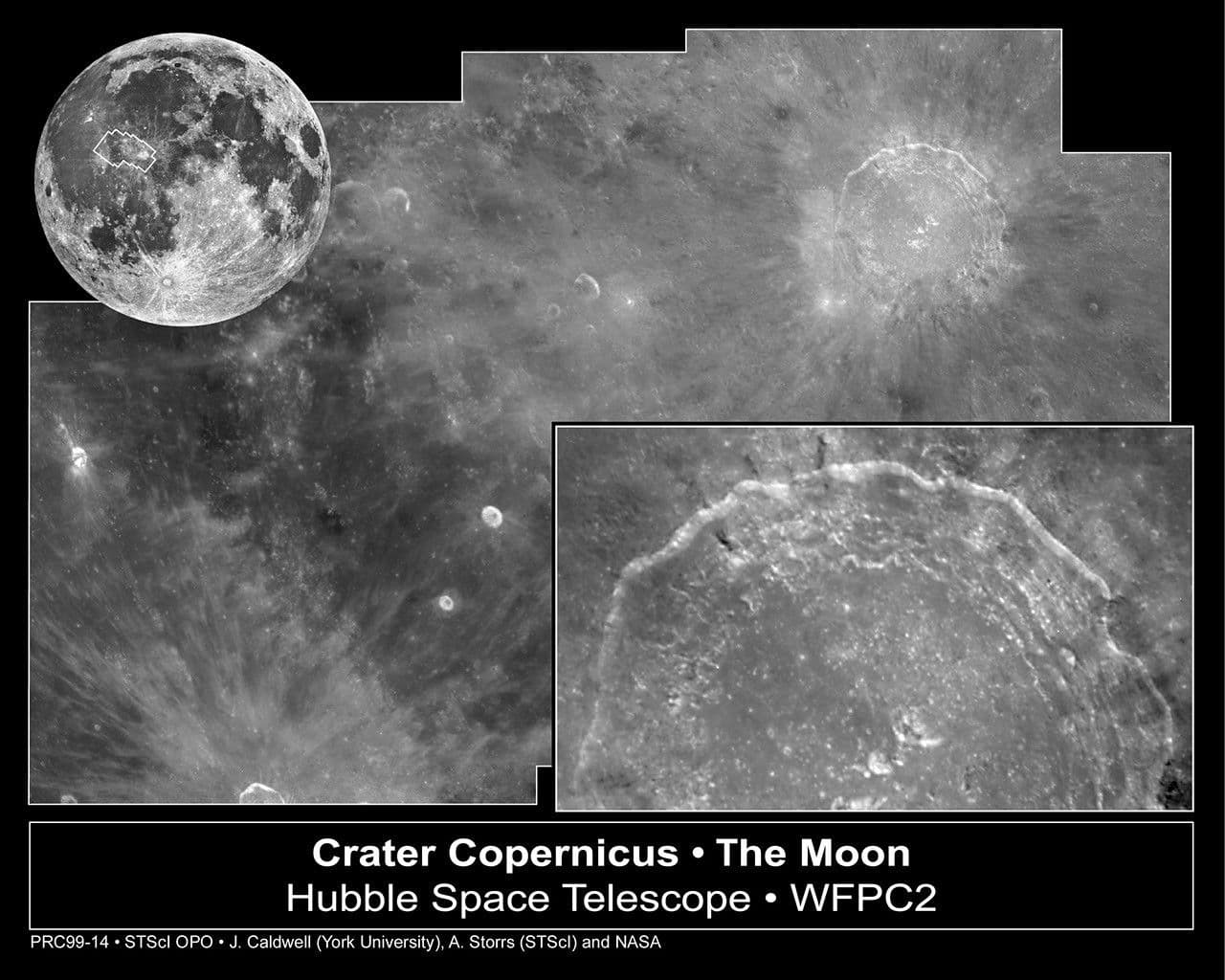 Hubble Shoots the Moon