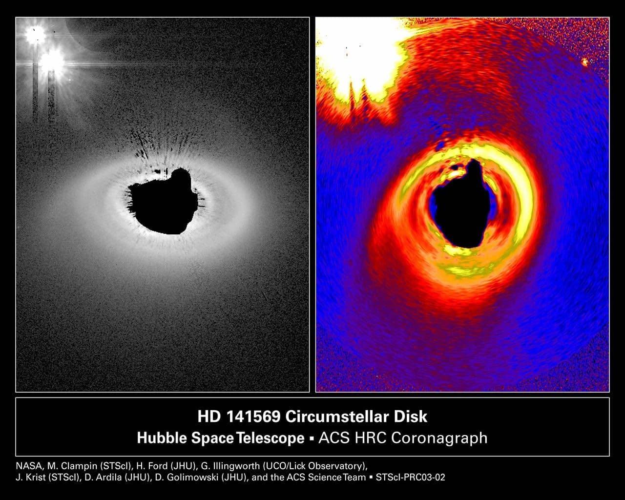 Hubble Reveals Complex Circumstellar Disk