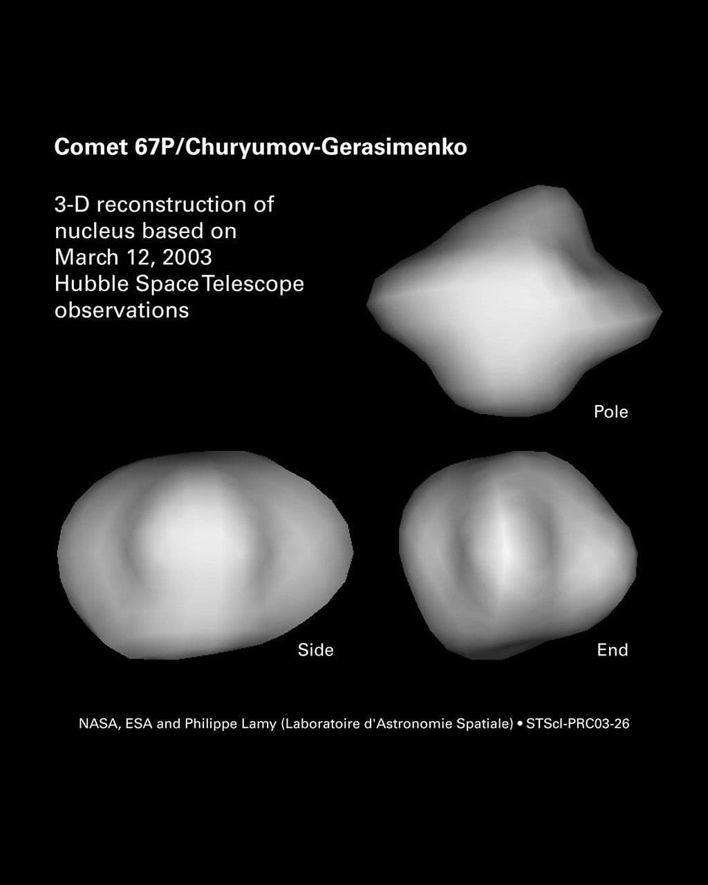 Hubble Assists Rosetta Comet Mission