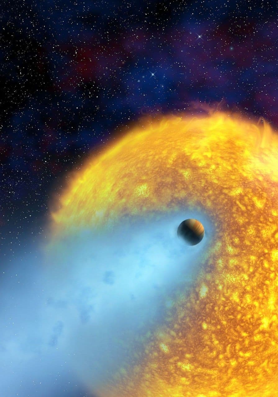 Oxygen and Carbon Found in Atmosphere of an Extrasolar Planet
