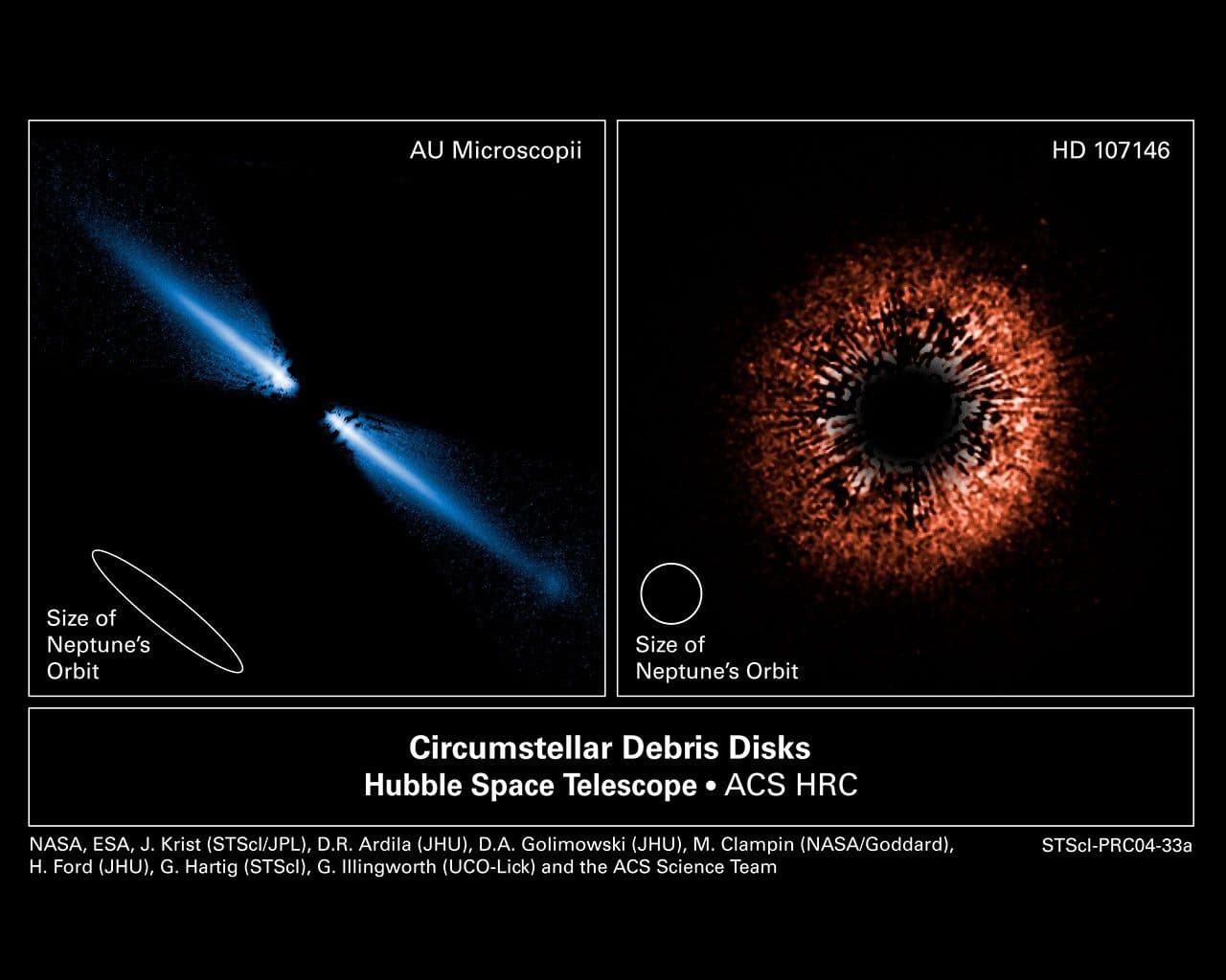 Spitzer and Hubble Capture Evolving Planetary Systems