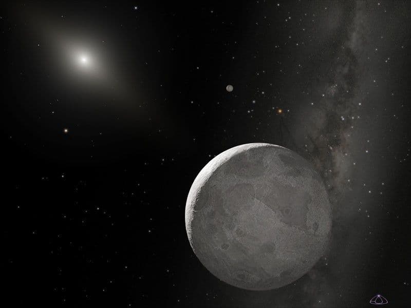 Astronomers Measure Mass of Largest Dwarf Planet
