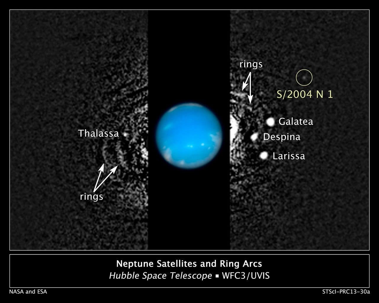 Hubble Finds New Neptune Moon