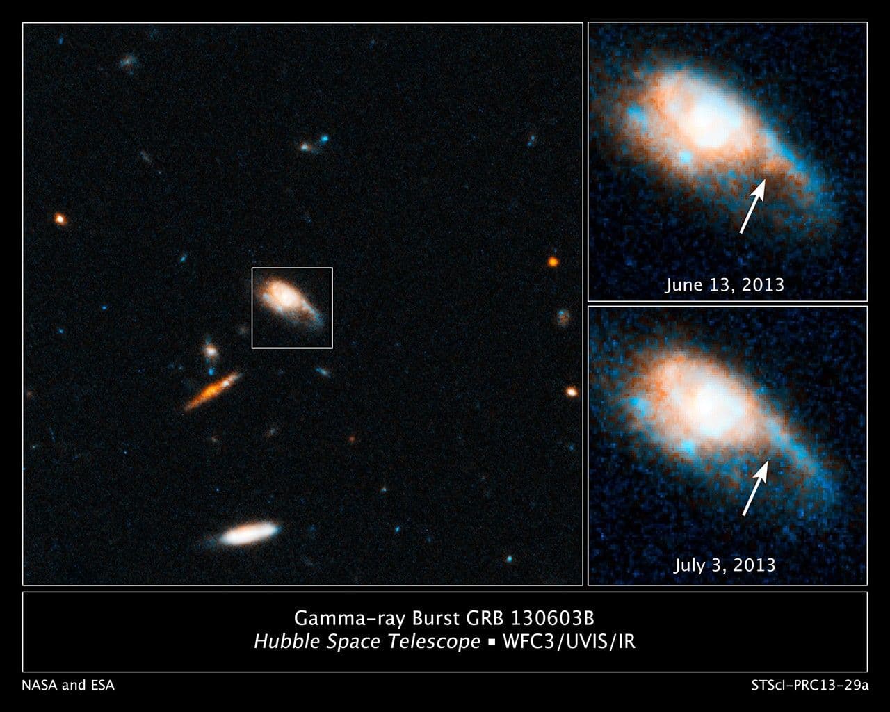 Hubble Finds ‘Smoking Gun’ After Gamma-Ray Blast