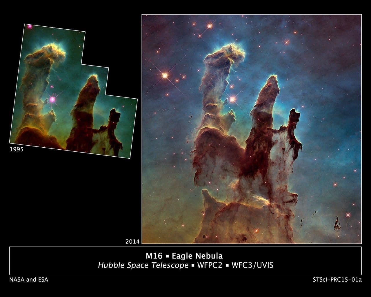 Hubble Goes High Def to Revisit the Iconic ‘Pillars of Creation’