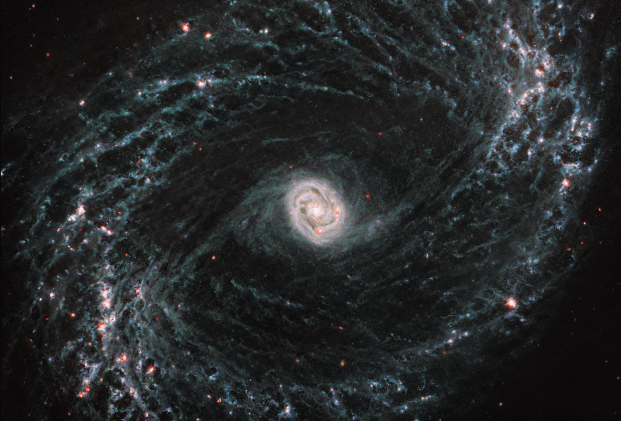 NASA’s Webb Reveals Intricate Networks of Gas and Dust in Nearby Galaxies