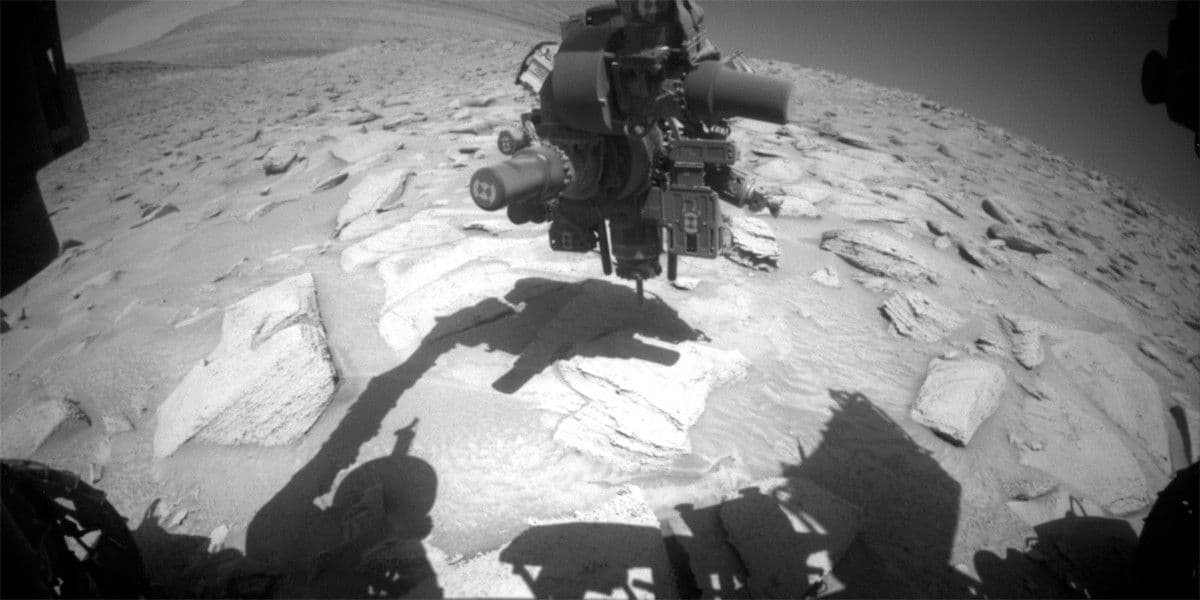 Sols 3825-3826: Another Beautiful Hole on Mars