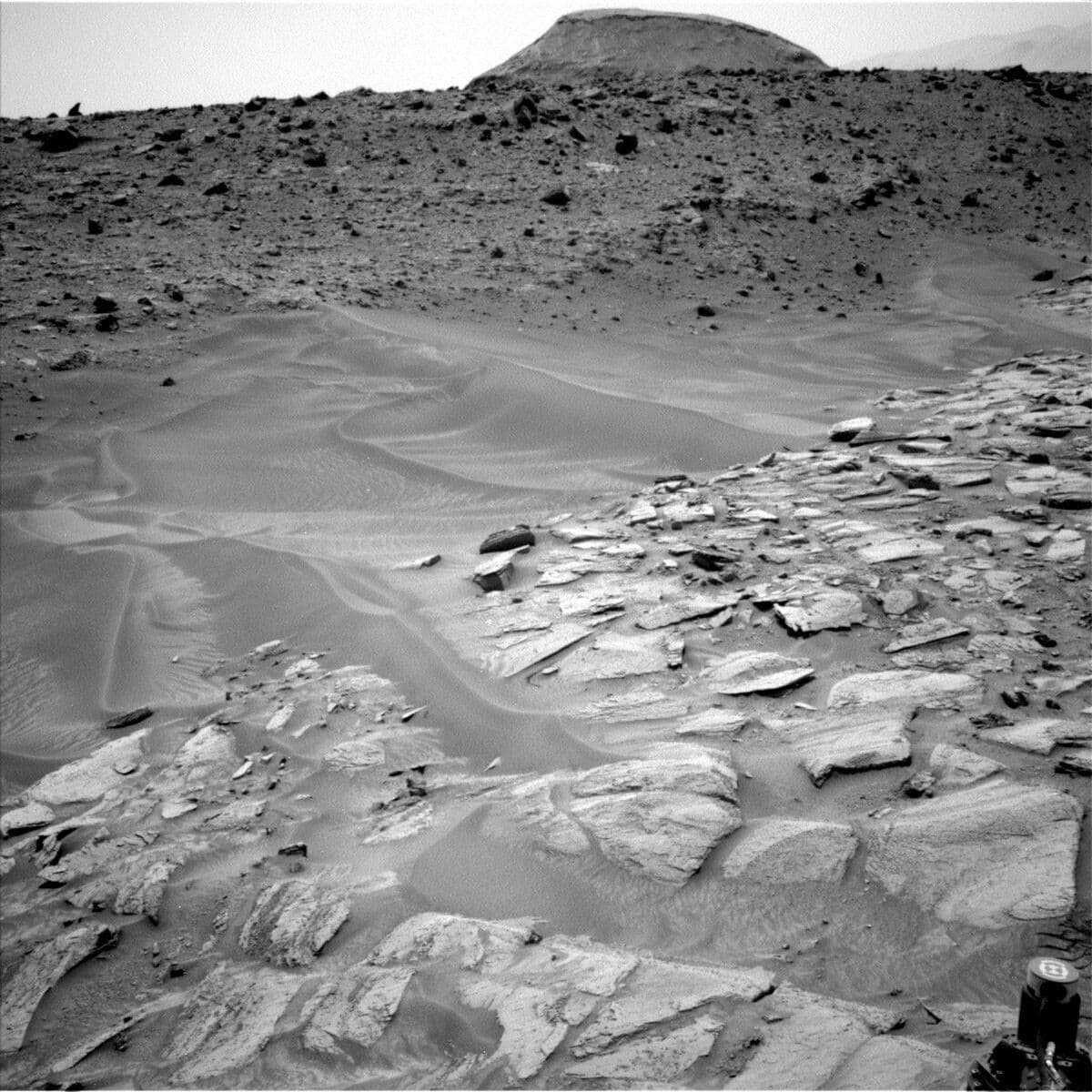 Sols 4096-4097: Fun Math and a New Butte