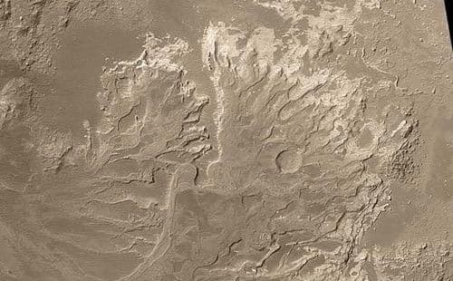 Delta-Like Fan On Mars Suggests Ancient Rivers Were Persistent