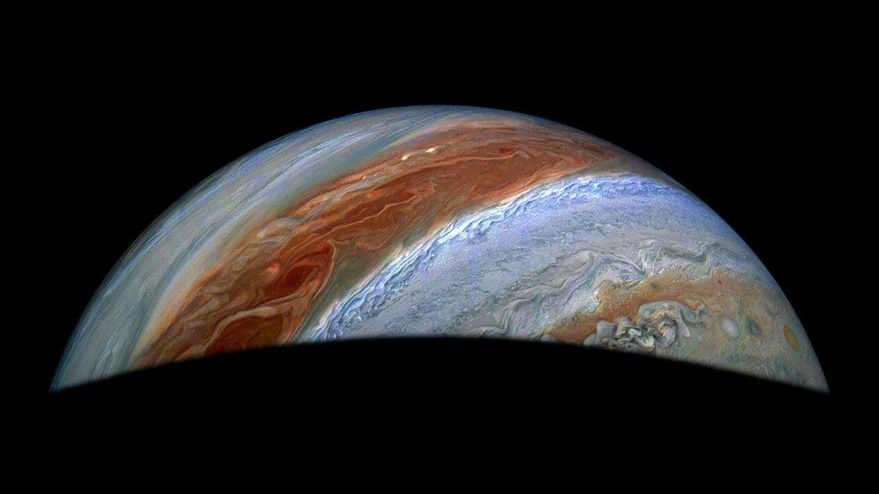 Juno Sees Turbulence in Jupiter’s Atmosphere