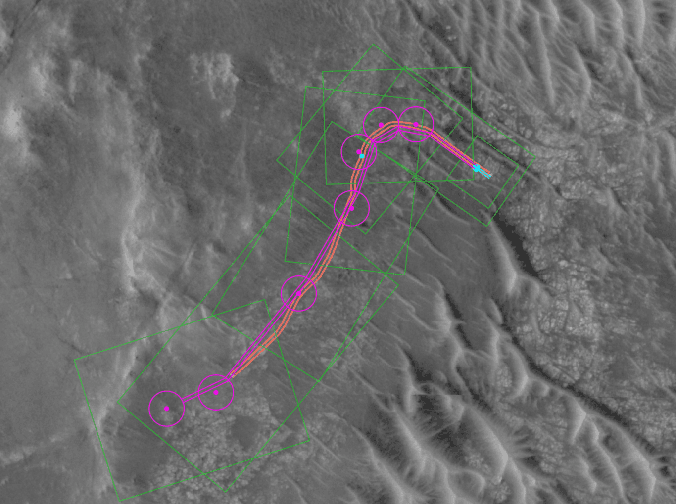 Mapping Perseverance’s Route With AI